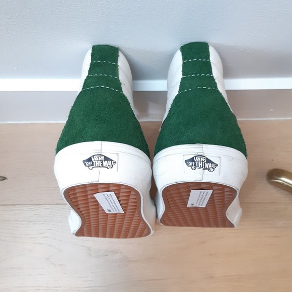 Vans - SK8-HI - greenhouse/blanc - Men's size 9 - NEW - Picture 7 of 14